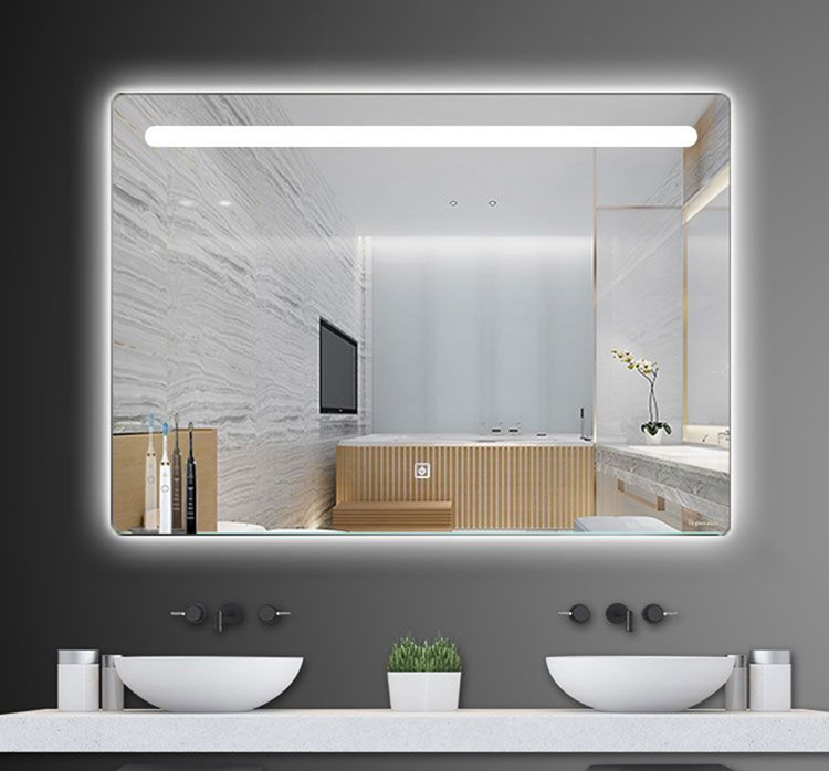 5mm Bathroom&nbsp;HD Light Silver Wall Hanging Mirror