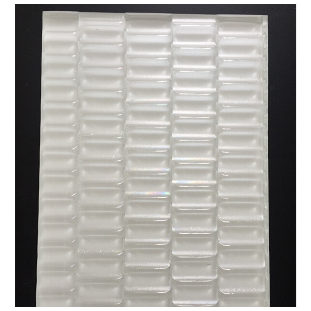 4mm-19mm Clear/Ultra Clear Concave Patterned Hot Melt Glass