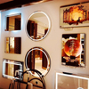 Decorative Makeup Mirror with LED Light