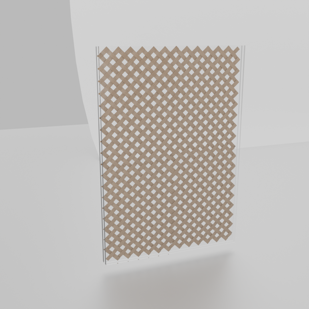 Bamboo Interlayer Laminated Glass