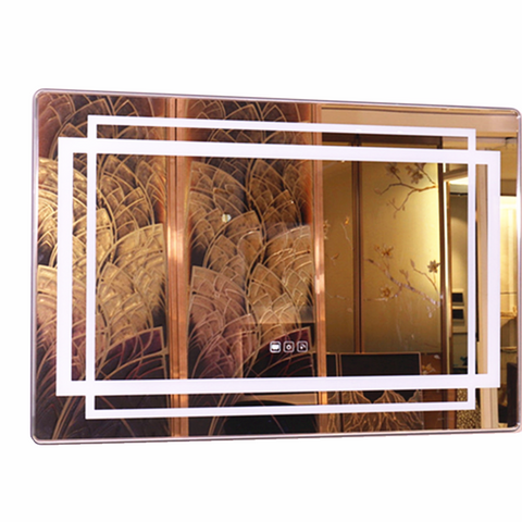 3mm-6mm Bathroom Wash Basin HD Silver Mirror