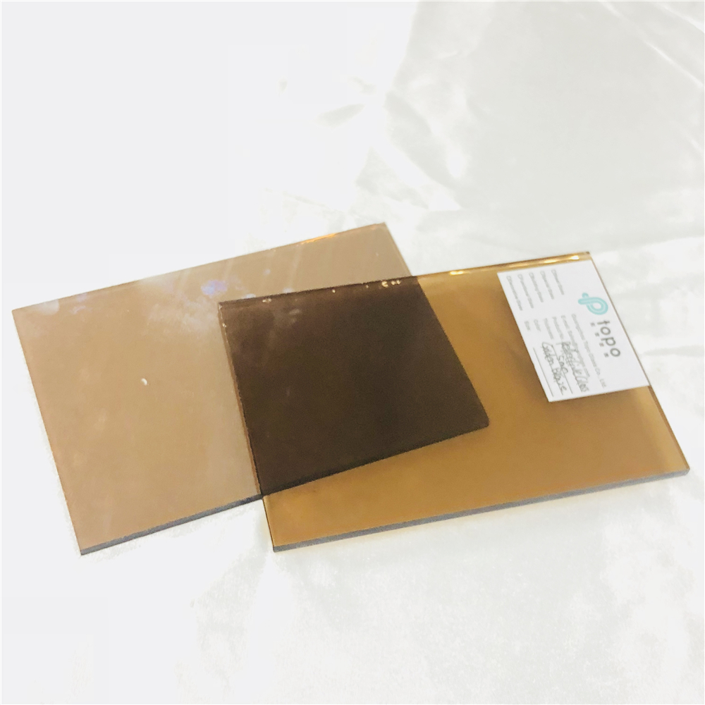 4mm 5mm 6mm 8mm 10mm 12mm Golden Bronze Coated Reflective Glass