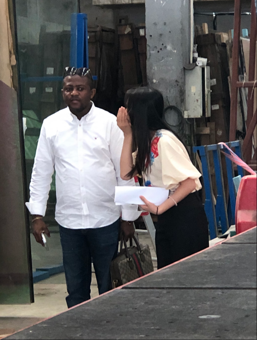 Congolese customers visited TopoGlass (1)