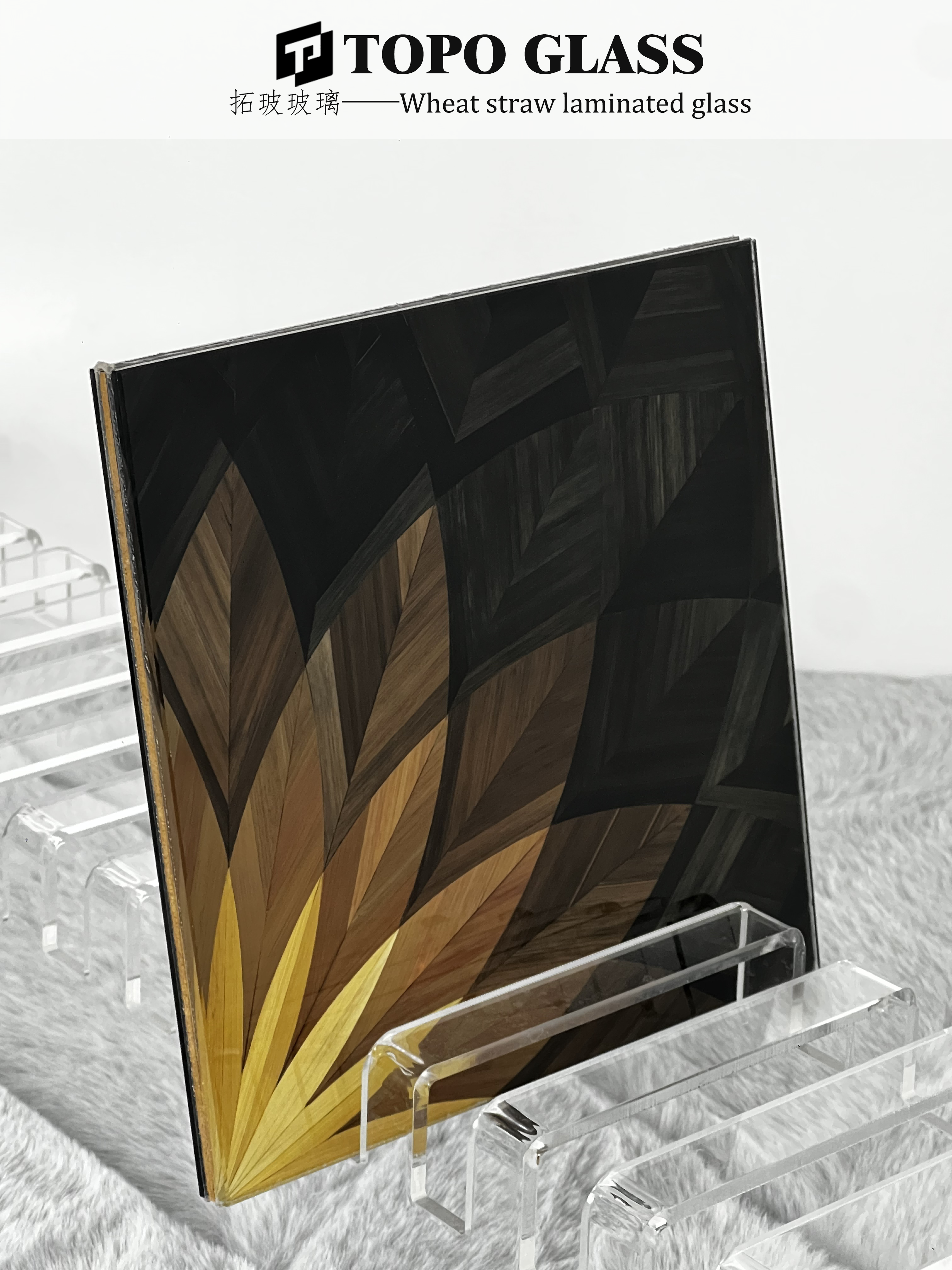 Natural Wheat Straw Laminated Glass