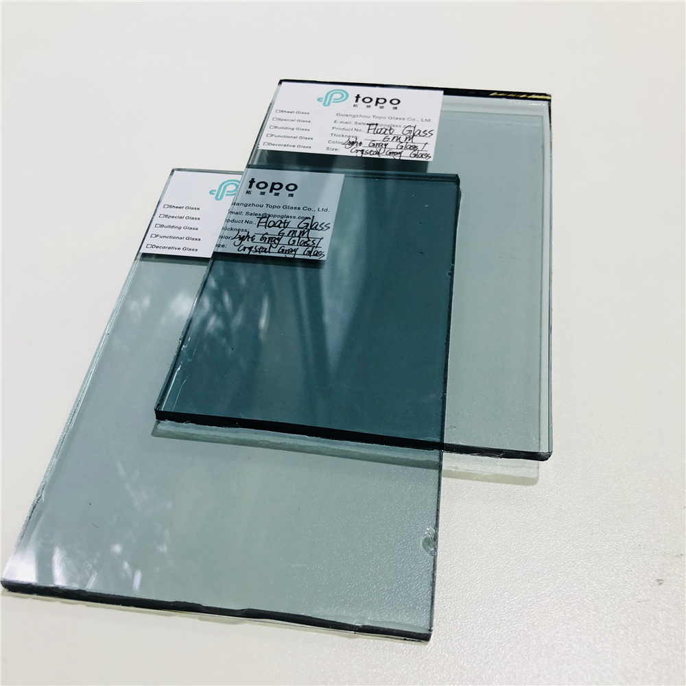 4mm 5mm 6mm 8mm 10mm 12mm Colored Crystal Gray Float Glass