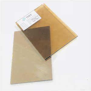 4mm 5mm 6mm 8mm 10mm 12mm Golden Bronze Coated Reflective Glass