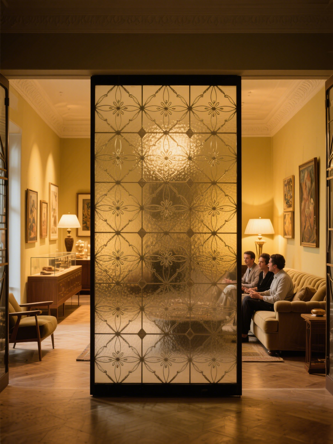 Textured Pattern Glass