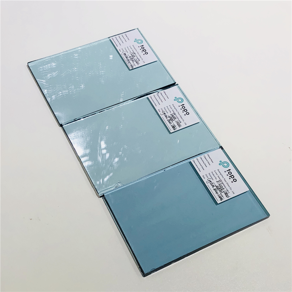 4mm 5mm 6mm 8mm 10mm 12mm Crystal Blue Float Glass