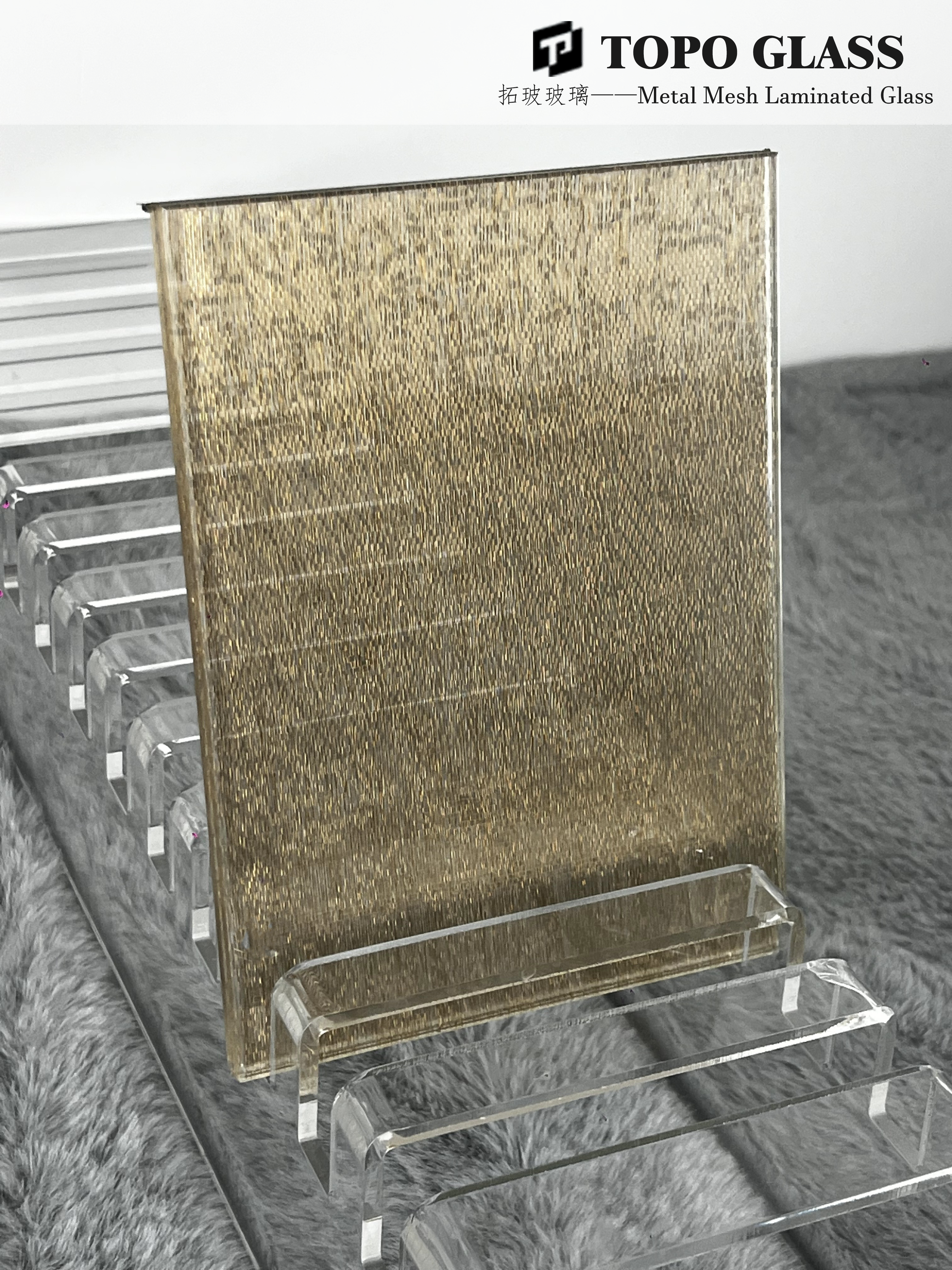 Stainless Steel Mesh Laminated Glass