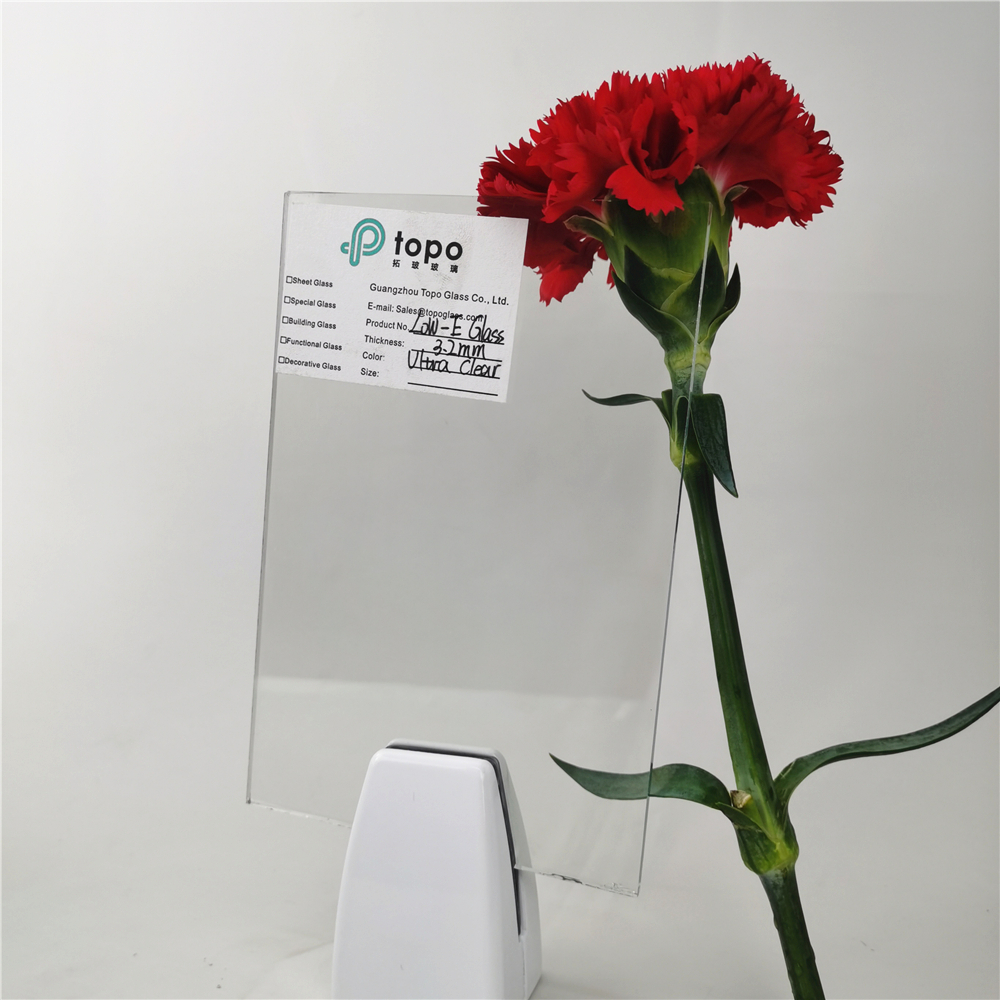 5mm 6mm 8mm Functional Low Efficient Low E Glass