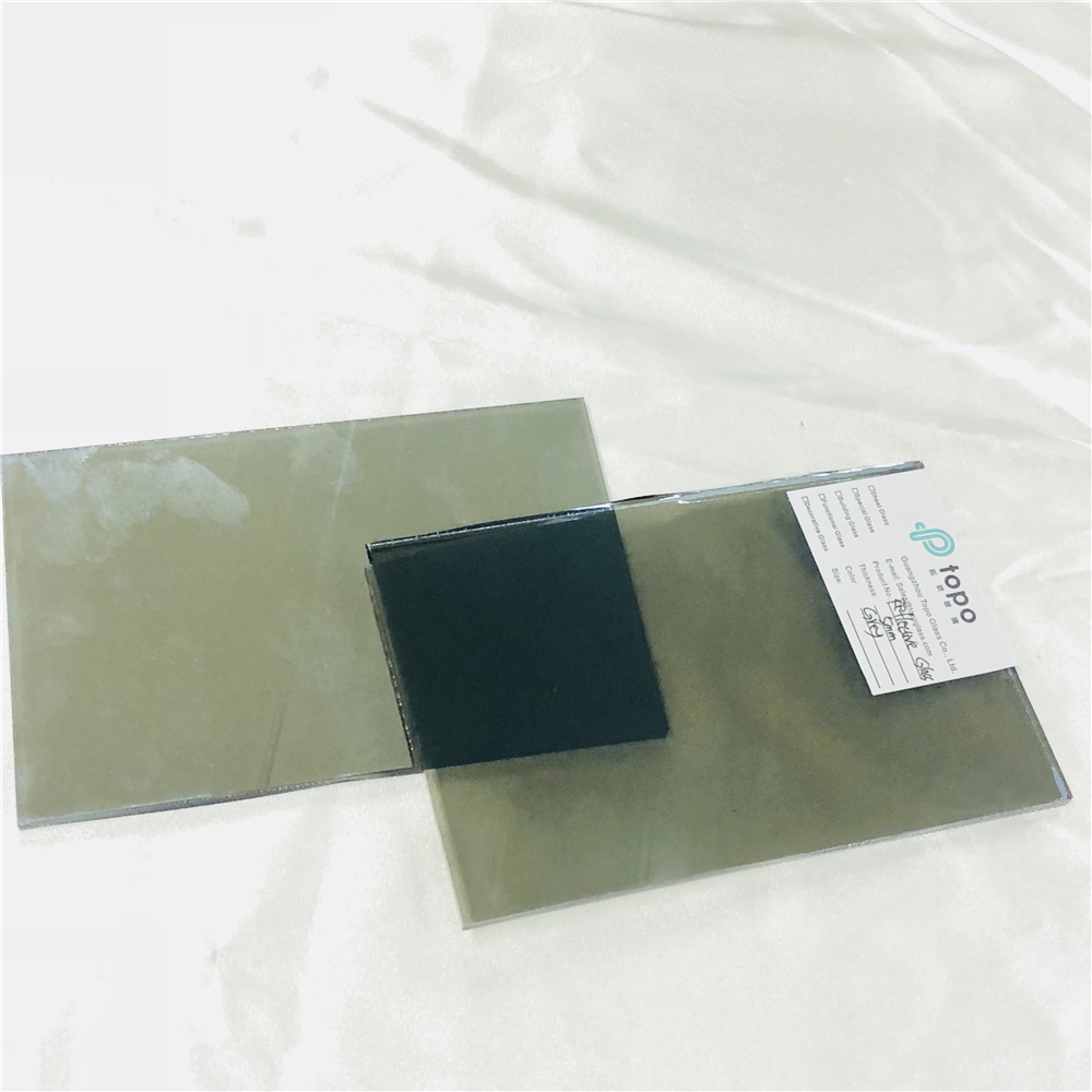 4mm 5mm 6mm 8mm10mm 12mm Grey Coated Reflective Glass