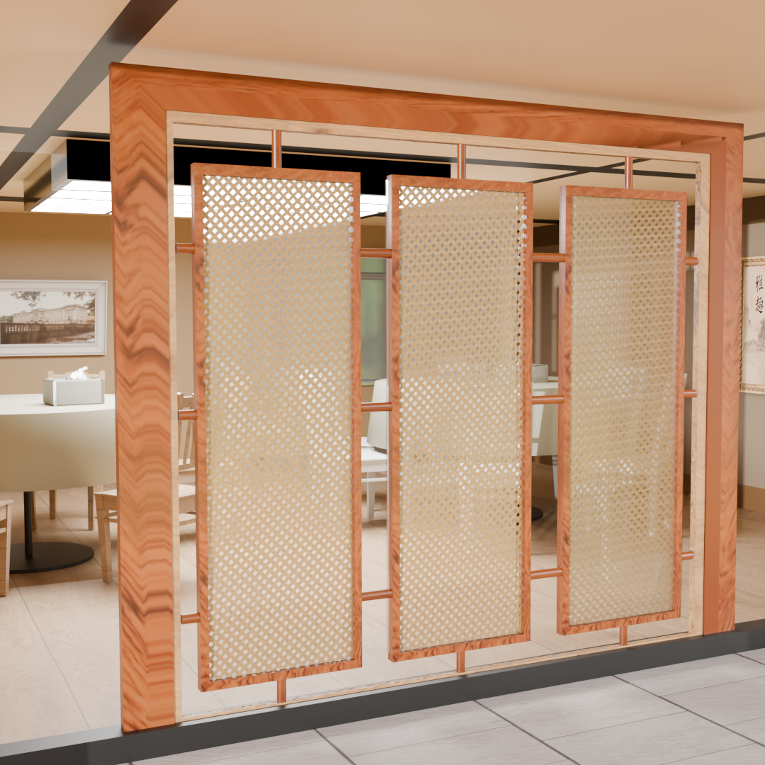 Bamboo Interlayer Laminated Glass