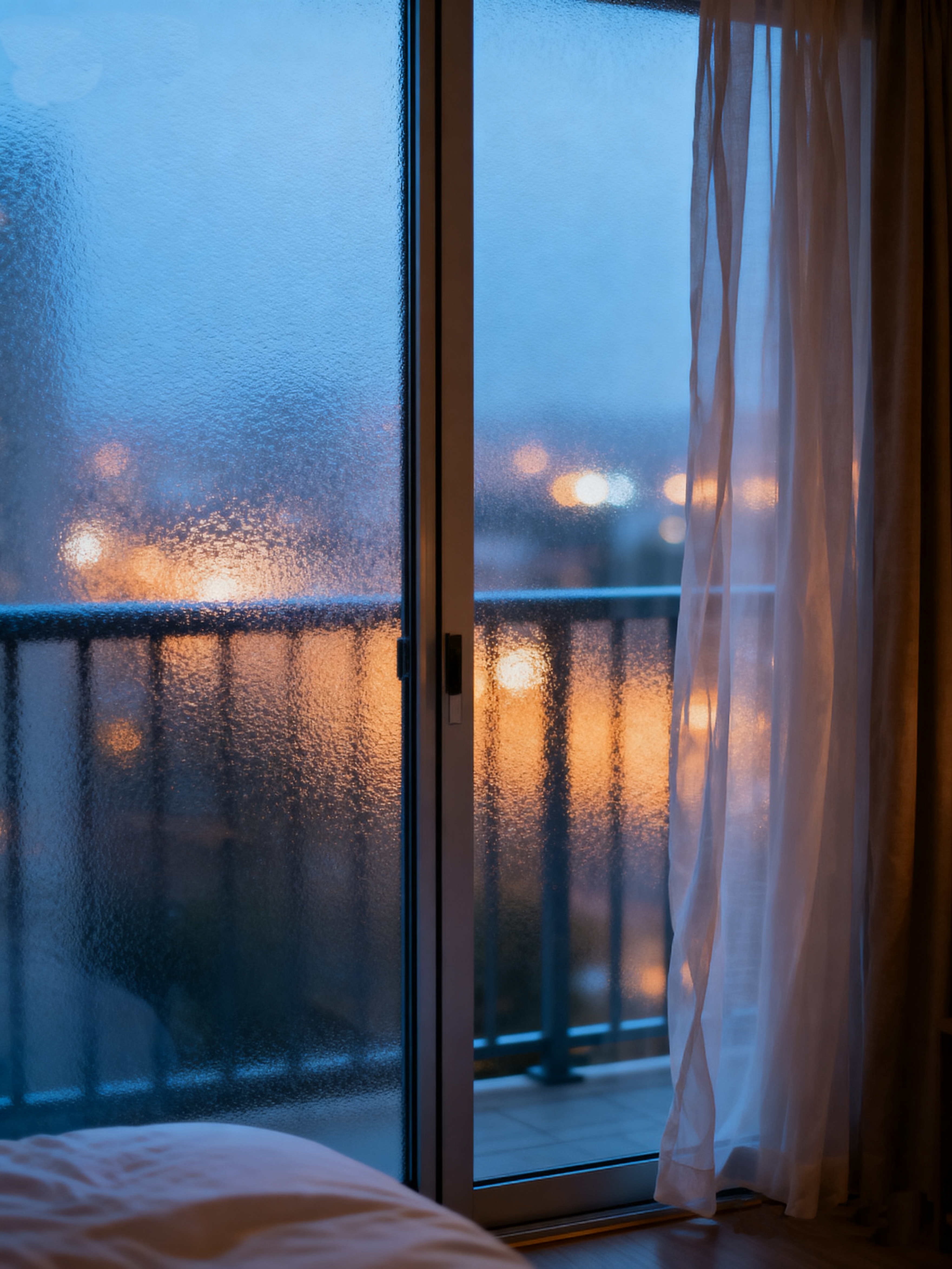 Acid Etched Frosted Glass