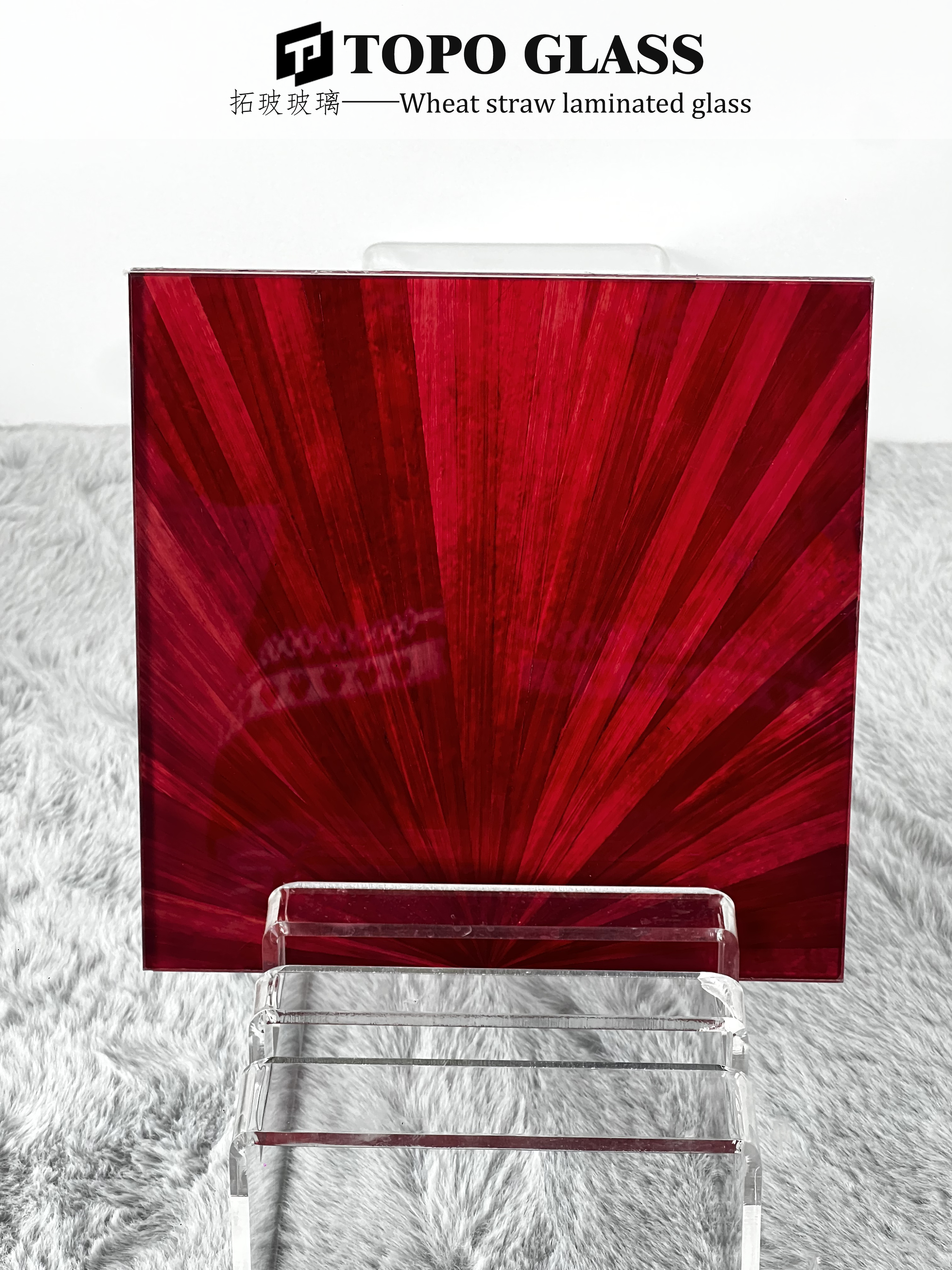 Natural Wheat Straw Laminated Glass